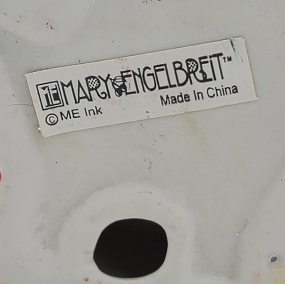 Mary Engelbreit Christmas Mitten Votive Candle Holders Set of 3 Hand Painted - Picture 16 of 16